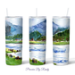 Watercolor Hills Tumbler