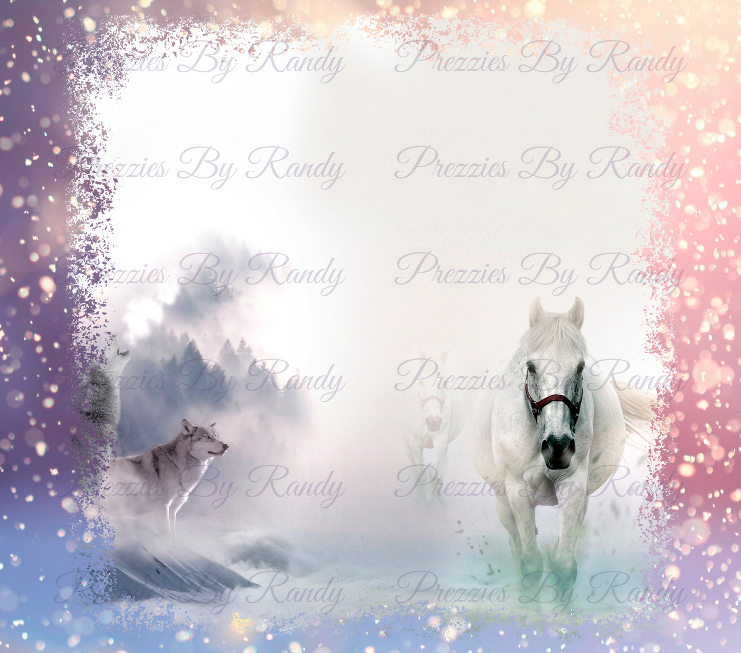 Winter Horse 2 Tumbler