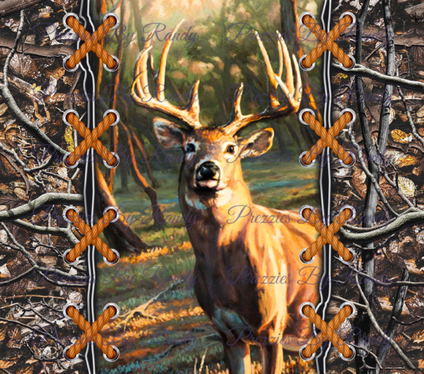Hunting Camo Deer-tumbler-watermark