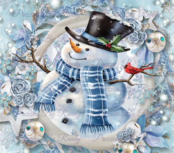 Snowman Tumbler watermark