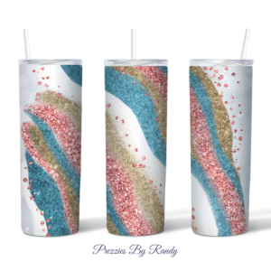 Glitter Flow Tumbler