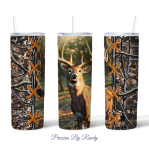 Hunting Camo Deer Tumbler